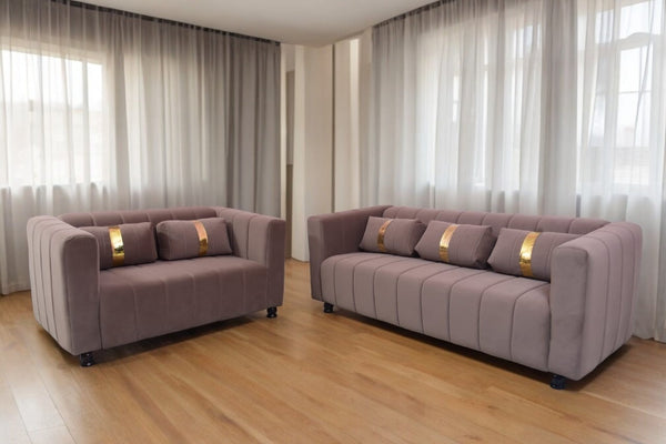 PREMIUM 3+2 SOFA VELVET FABRIC